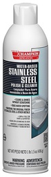 [018011-03] Stainless steel cleaner, water based, 17.5 oz aerosol can; 12/cs