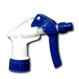 [020010-03] Trigger Sprayer, General Purpose, Adjustable Nozzle, Length: 9.88" (fits most 32 oz bottles), Color: Blue/White