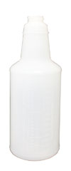 [020011-03] 32 oz Plastic Bottle with Graduations, FDA compliant