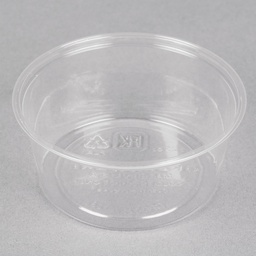 [001006-03] *SPECIAL ORDER ITEM* Portion Cup, 3.25 oz, BPI Certified Compostable, PLA, Clear, 2000/cs, Special Order, Non-refundable, Made in USA, 3-5 week lead time, 17.3 lb