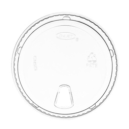 [002065-03] Sip lid for 12 and 16 oz clear cold cup, 4" Diameter, PET, Clear, 1000/cs, 11.87 lb