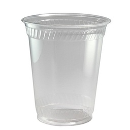 [002048-03] 12 oz (14 oz flush fill) PLA cold cup, Color: Clear, Compostable, 1000/cs